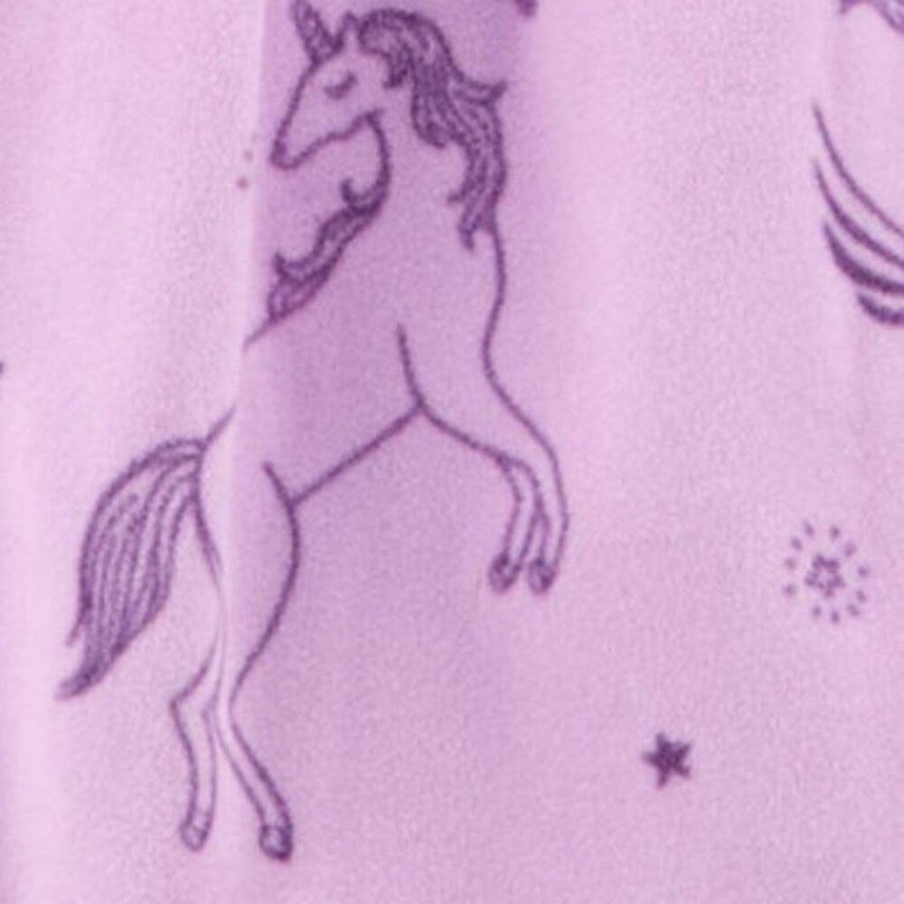 NWT Carter's Girl Unicorn Fleece Nightgown - Picture 3 of 5